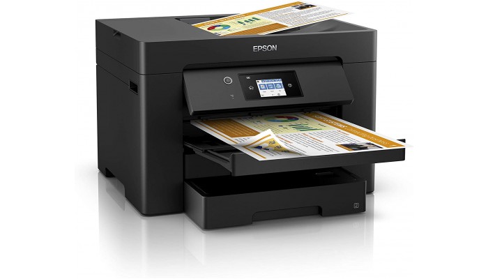 Epson Workforce WF-7830 All in One Color Print, Scan, Copy, Fax, Ethernet, Wi-Fi Direct and ADF